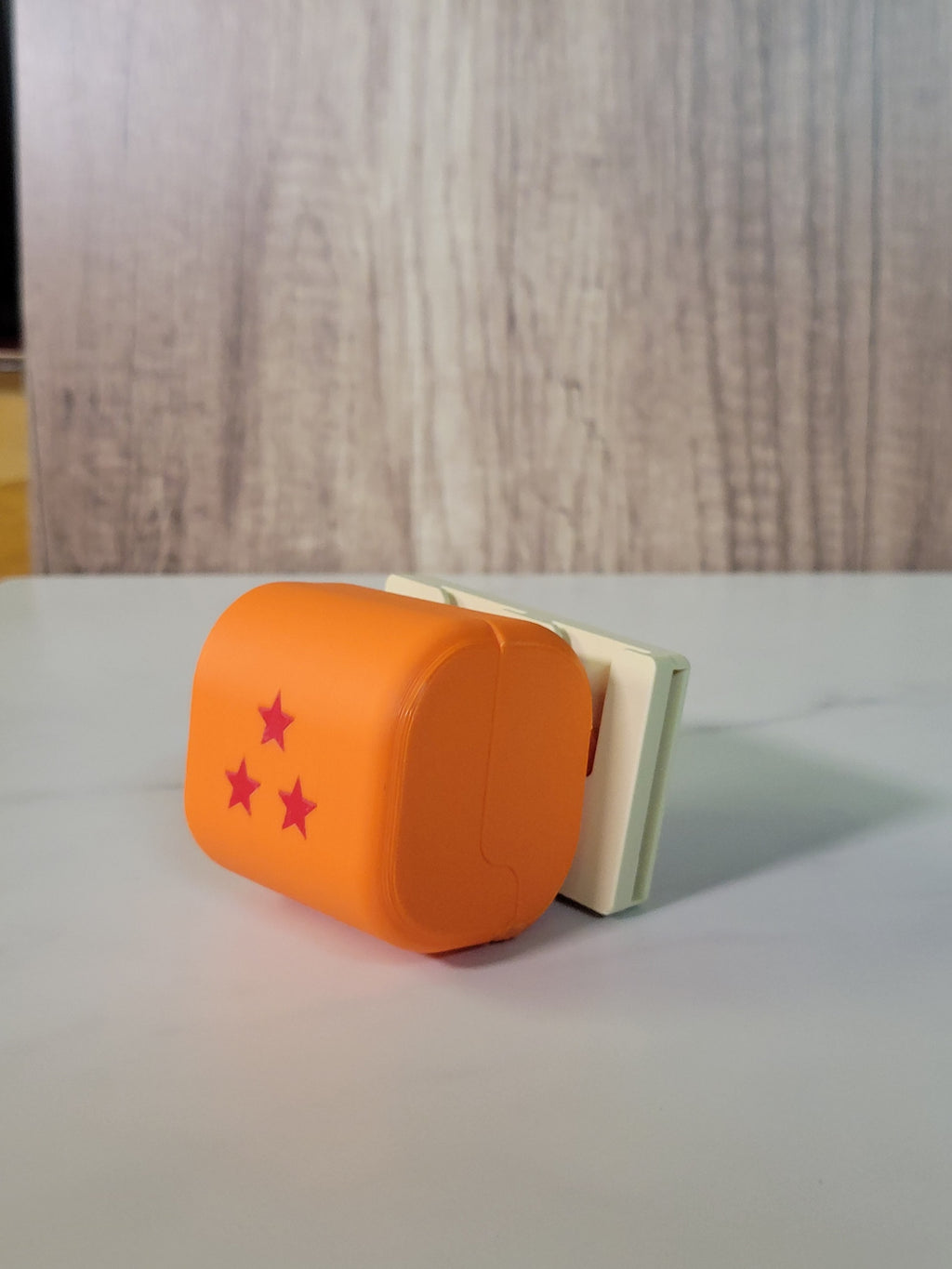 Dragon Ball-inspired deck-box lid design.