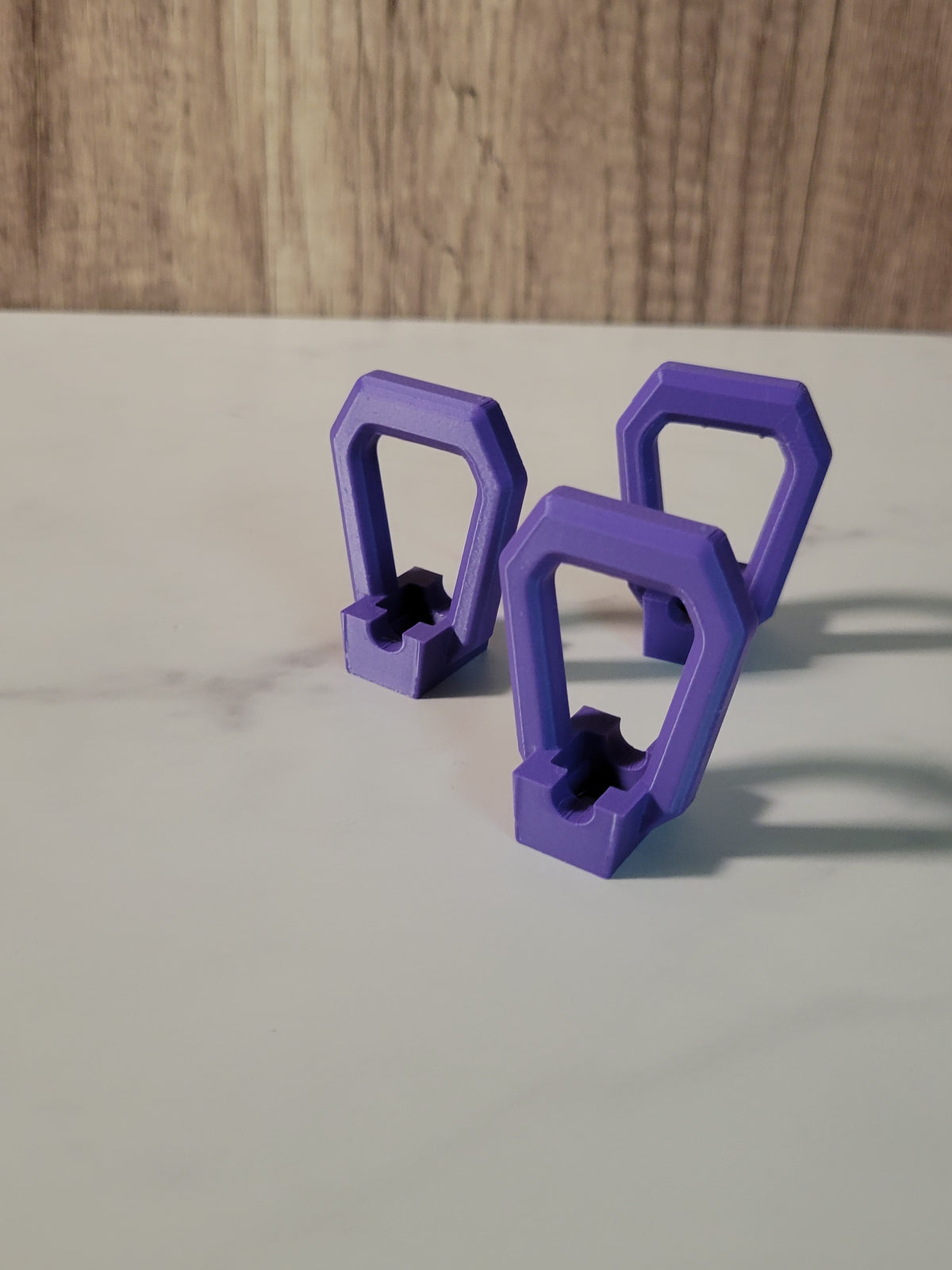 Purple replacement pull grips for compatible Beyblade X launcher cords; one grip per order
